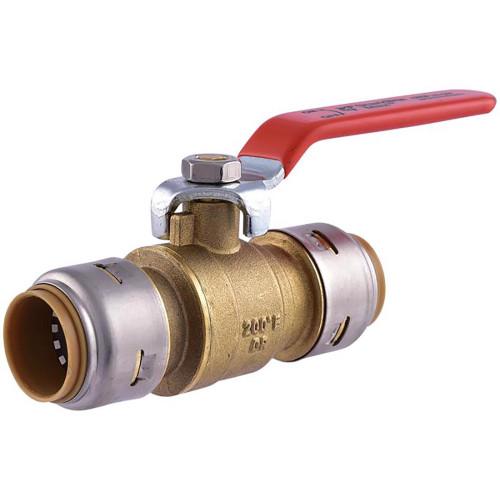 SharkBite 3/4 in. Brass Push Fit Ball Valve