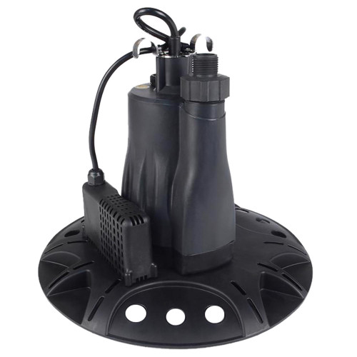 ECO-FLO SUP Series 1/4 HP 1980 gph Thermoplastic Switchless Switch AC Pool Utility Pump