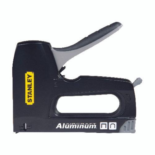 Stanley 3/8 in. Flat, Round Staple Gun Tacker