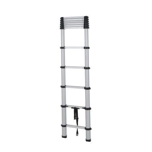 Cosco 14 ft. H Aluminum Telescoping Extension Ladder Type IA 300 lb. capacity