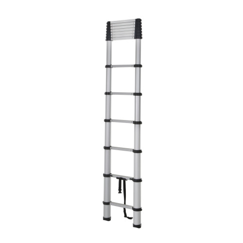 Cosco 16 ft. H Aluminum Telescoping Extension Ladder Type IA 300 lb. capacity