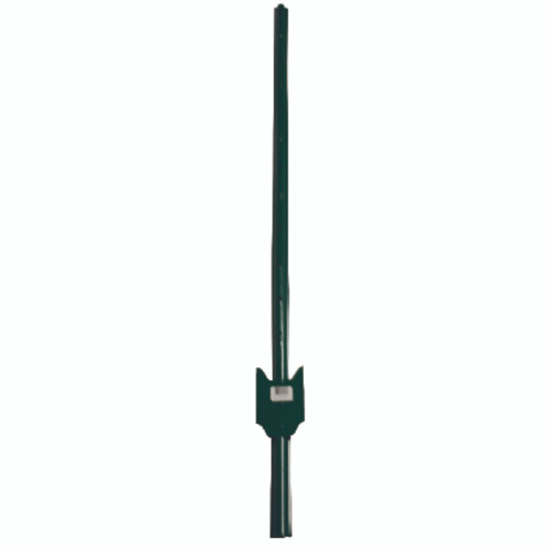 American Posts .5 in. H X 1.25 in. W X 4 ft. L 14 Ga. Powder Coated Green Steel U-Post