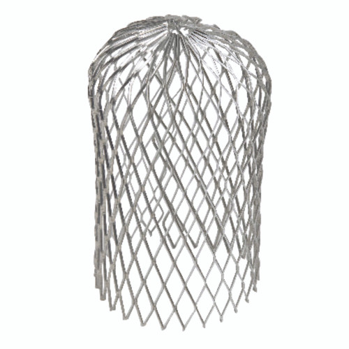 Amerimax 2.8 in. W X 3 in. L Gray Aluminum Gutter Strainer