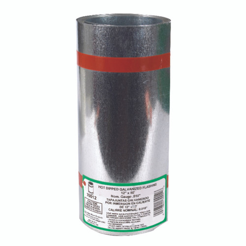 Amerimax 12 in. W X 50 ft. L Galvanized Steel Valley Flashing Silver