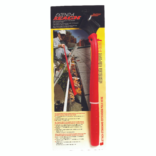 Gutter Getter 17 in. L Red/Black Polypropylene Gutter Cleaning Scraper
