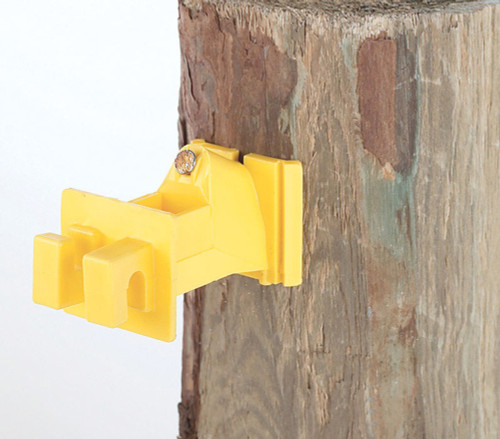 Dare Sung Wood Post Insulator Yellow