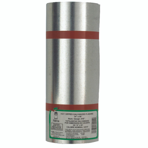 Amerimax 14 in. W X 50 ft. L Galvanized Steel Valley Flashing Silver