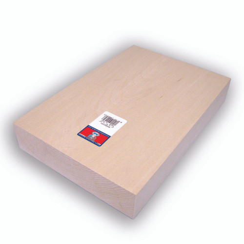 Midwest Products 2 in. X 8 in. W X 12 ft. L Basswood Block #2/BTR Premium Grade