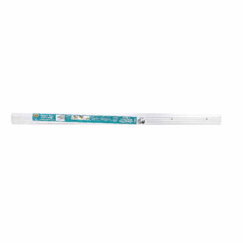 M-D 0.19 in. H X 36 in. L Prefinished Silver Aluminum Carpet Trim