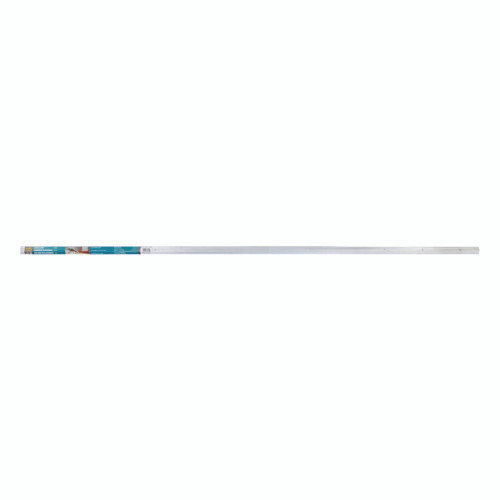 M-D 0.3 in. H X 72 in. L Prefinished Silver Aluminum Carpet Trim