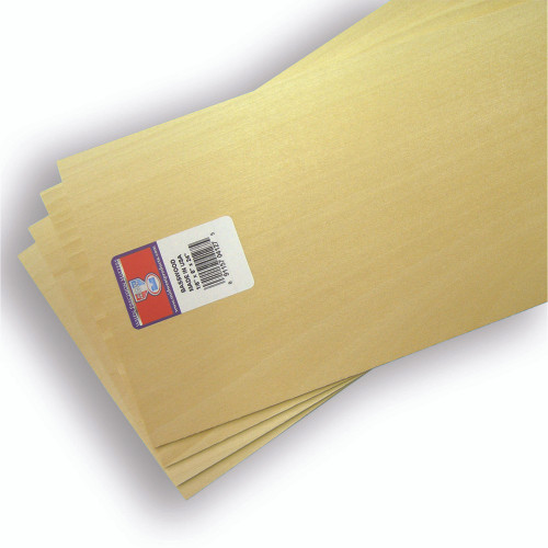 Midwest Products 1/8 in. X 6 in. W X 24 ft. L Basswood Sheet #2/BTR Premium Grade