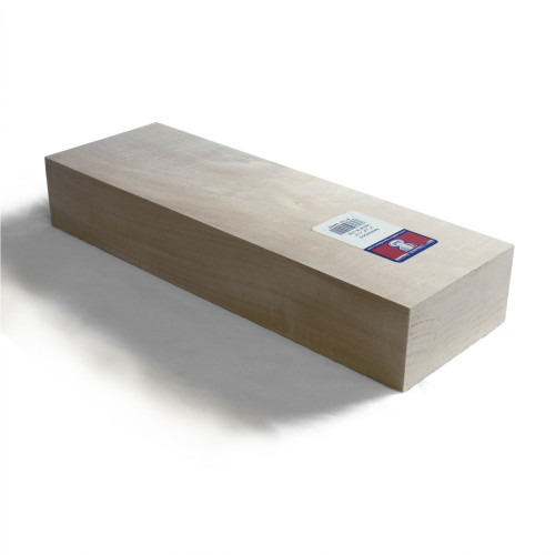 Midwest Products 2 in. X 4 in. W X 12 ft. L Basswood Block #2/BTR Premium Grade