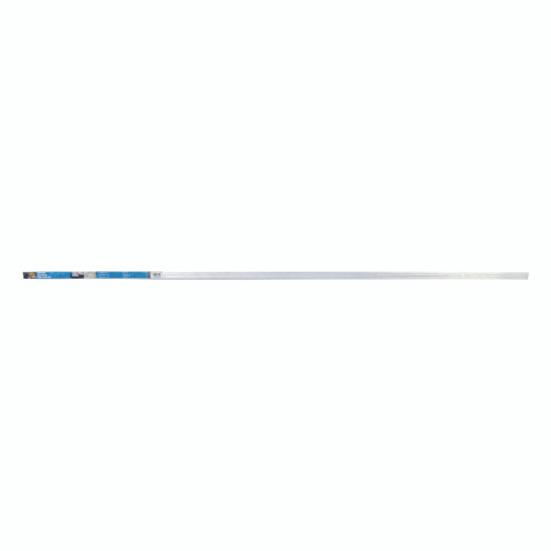 M-D 1.13 in. H X 73.63 in. L Prefinished Silver Aluminum Stair Edge