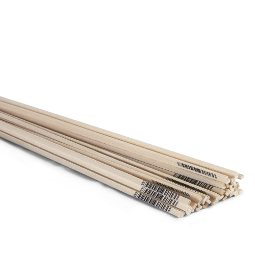 Midwest Products 1/16 in. X 1/8 in. W X 24 ft. L Basswood Strip #2/BTR Premium Grade