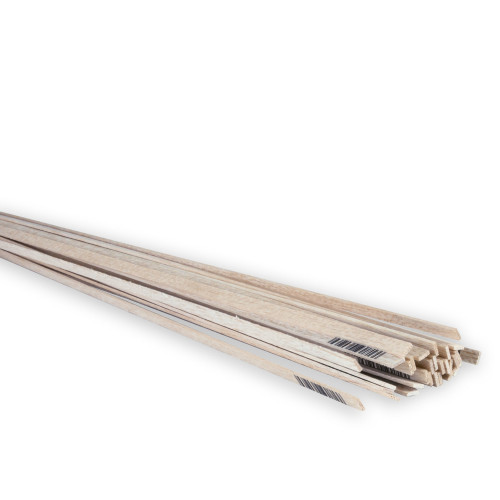 Midwest Products 1/16 in. X 1/4 in. W X 36 ft. L Balsawood Strip #2/BTR Premium Grade