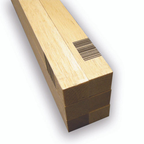 Midwest Products 1 in. X 1 in. W X 36 ft. L Balsawood Sheet #2/BTR Premium Grade