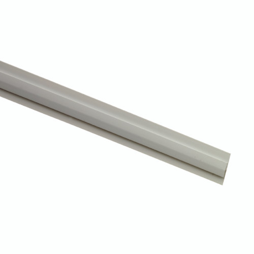 Sequentia Crane Composites .10 in. H X 1.42 in. W X 96 in. L Prefinished White Polypropylene Molding