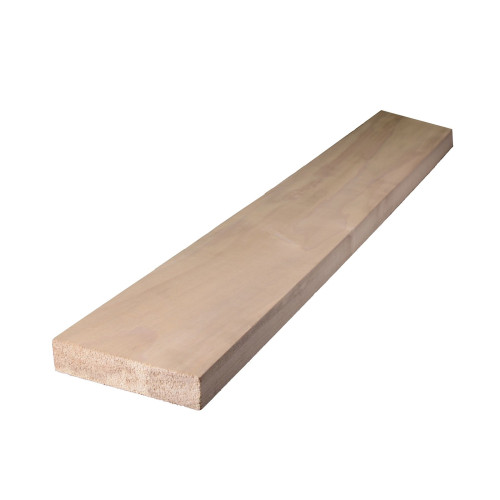 Alexandria Moulding 1 in. X 4 in. W X 3 ft. L Poplar Board #2/BTR Premium Grade