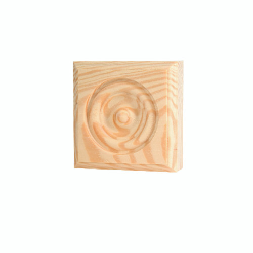 Alexandria Moulding 1 in. H X 3-3/4 in. W X 3-3/4 in. L Prefinished Brown Oak Molding