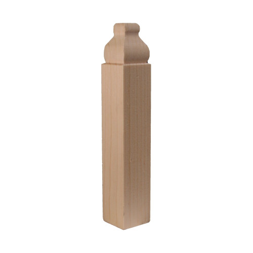Alexandria Moulding 6-1/2 in. H X 1-1/8 in. W X 1 in. L Prefinished Brown Pine Molding
