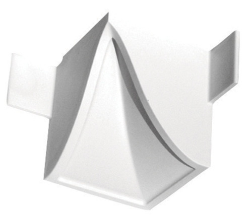 Focal Point Inside Corner 5-7/8 in. H X 5-7/8 in. W X 5-7/8 in. L Prefinished White Polyurethane Mol