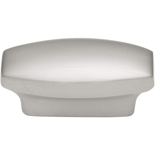 Hickory Hardware Metropolis Contemporary Oblong Cabinet Knob 7/8 in. Satin Nickel 1 pk