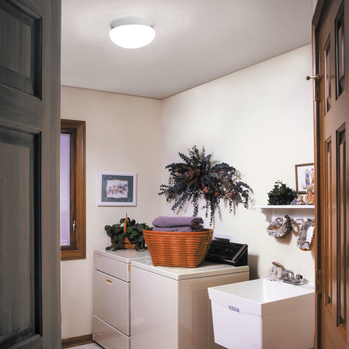 Lithonia Lighting 5.63 in. H X 9.13 in. W X 9.13 in. L Fluorescent Light Fixture