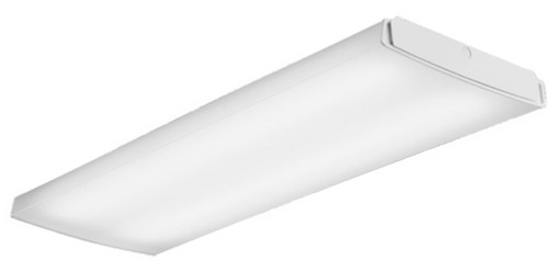 Lithonia Lighting LB 2.75 in. H X 15.5 in. W X 48 in. L White LED Ceiling Light