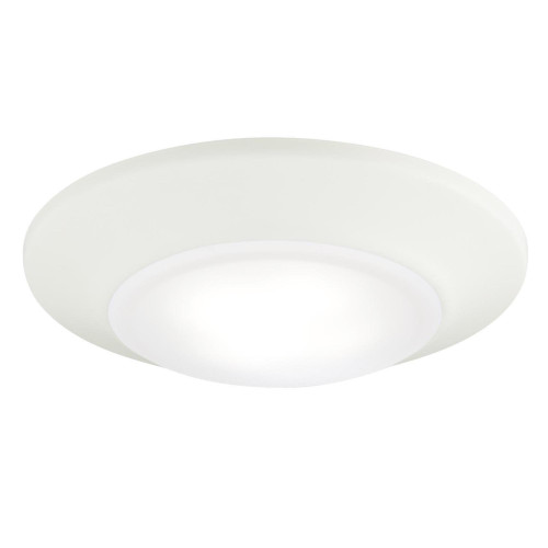 Westinghouse 1 in. H X 6 in. W X 6 in. L White Ceiling Light