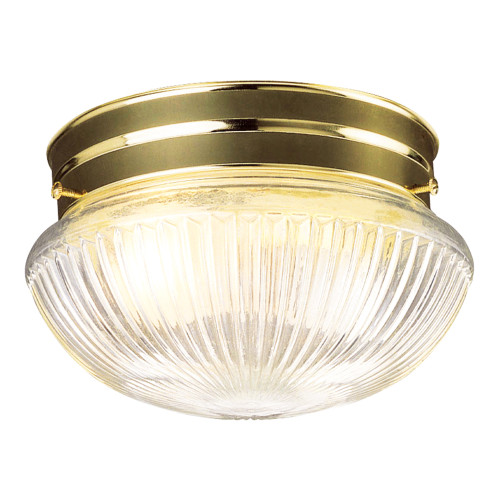 Design House Millbridge 5.7 in. H X 9.5 in. W X 9.5 in. L Polished Brass Ceiling Light