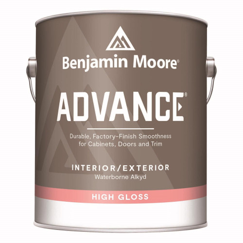 Benjamin Moore Advance High-Gloss Base 3 Paint Exterior and Interior 1 gal