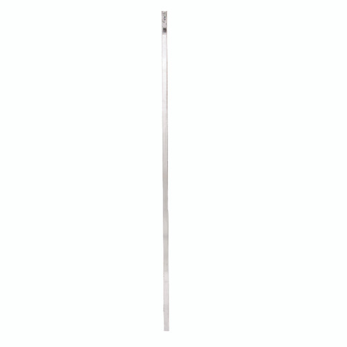 SteelWorks 1/2 in. X 3/4 in. W X 48 in. L Aluminum Offset Angle