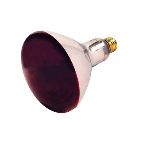 Satco 250 W R40 Heat Lamp Incandescent Bulb E26 (Medium) Red 1 pk