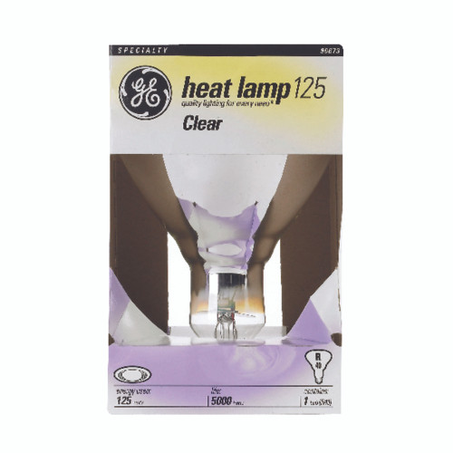 GE 125 W R40 Globe Incandescent Bulb E26 (Medium) Warm White 1 pk