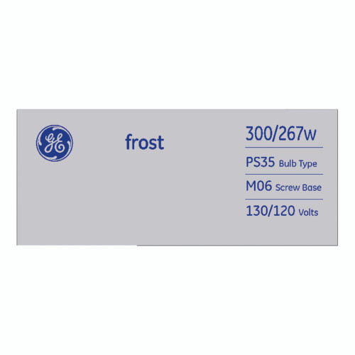 GE 300 W PS25 A-Line Incandescent Bulb E39 (Mogul) Soft White 1 pk