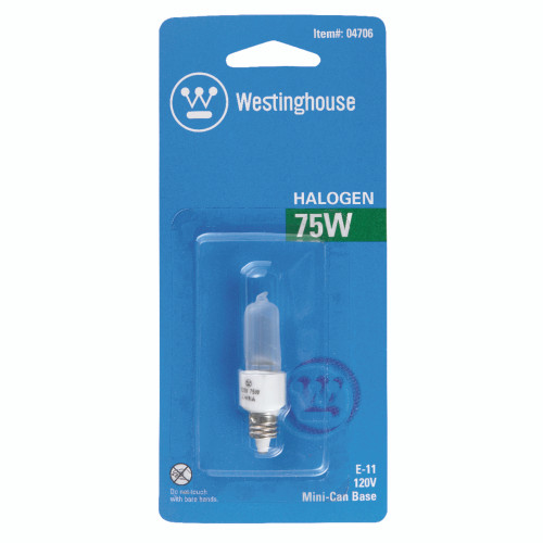 Westinghouse 75 W T4 Decorative Halogen Bulb 1,050 lm White 1 pk