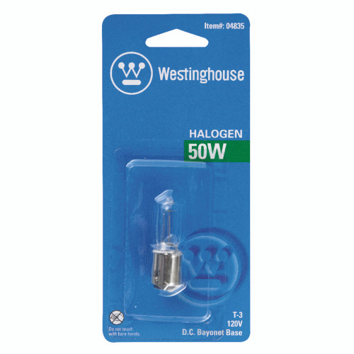 Westinghouse 50 W T3 Specialty Halogen Bulb 600 lm Bright White 1 pk