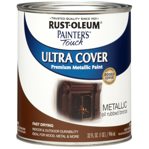 Rust-Oleum Painters Touch Ultra Cover Oil Rubbed Bronze Ultra Cover Paint 1 qt