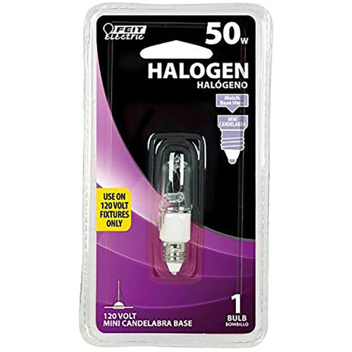 Feit 50 W T4 Tubular Halogen Bulb 600 lm Warm White 1 pk