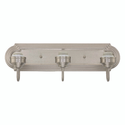 Westinghouse 3-Light Brushed Nickel Metallic Wall Sconce
