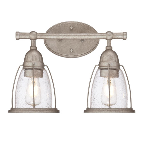 Westinghouse North Shore 2 Weathered Steel Wall Sconce
