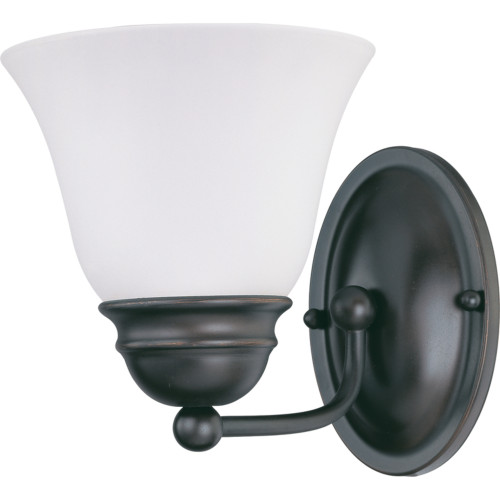 Nuvo 1-Light Ebony Bronze Black Wall Sconce