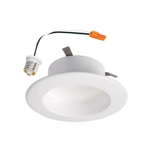 Halo RL4 Series Matte White 4 in. W LED Retrofit Recessed Lighting 8 W