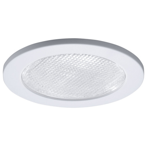 Halo E-Series Matte White 4 in. W Plastic Shower Lens/Trim
