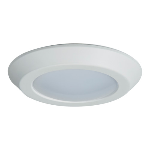 Halo BLD6 Series Matte Soft White 6 in. W Aluminum LED Canless Recessed Downlight 8.2 W