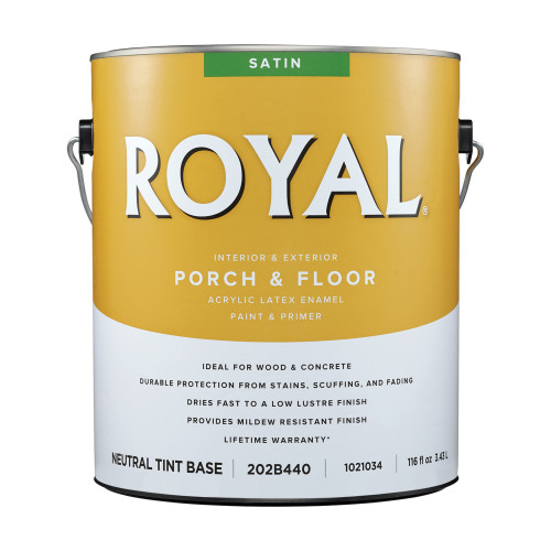 Royal Satin Neutral Base Porch & Floor Paint 1 gal