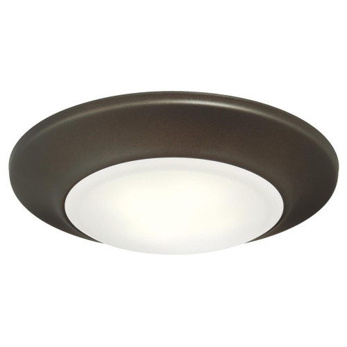 Westinghouse Oil-Rubbed Bronze Brown 3.875 in. W Steel LED Canless Recessed Downlight
