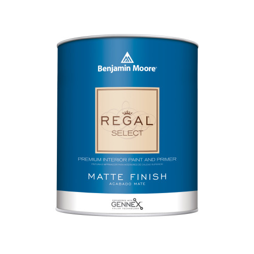 Benjamin Moore Regal Select Matte Base 4 Paint and Primer Interior 1 qt