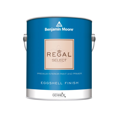 Benjamin Moore Regal Select Eggshell White Paint and Primer Interior 1 gal