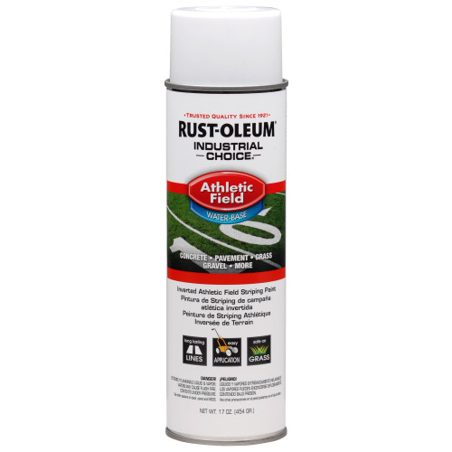 Rust-Oleum Industrial Choice White Athletic Field Marker 17 oz
